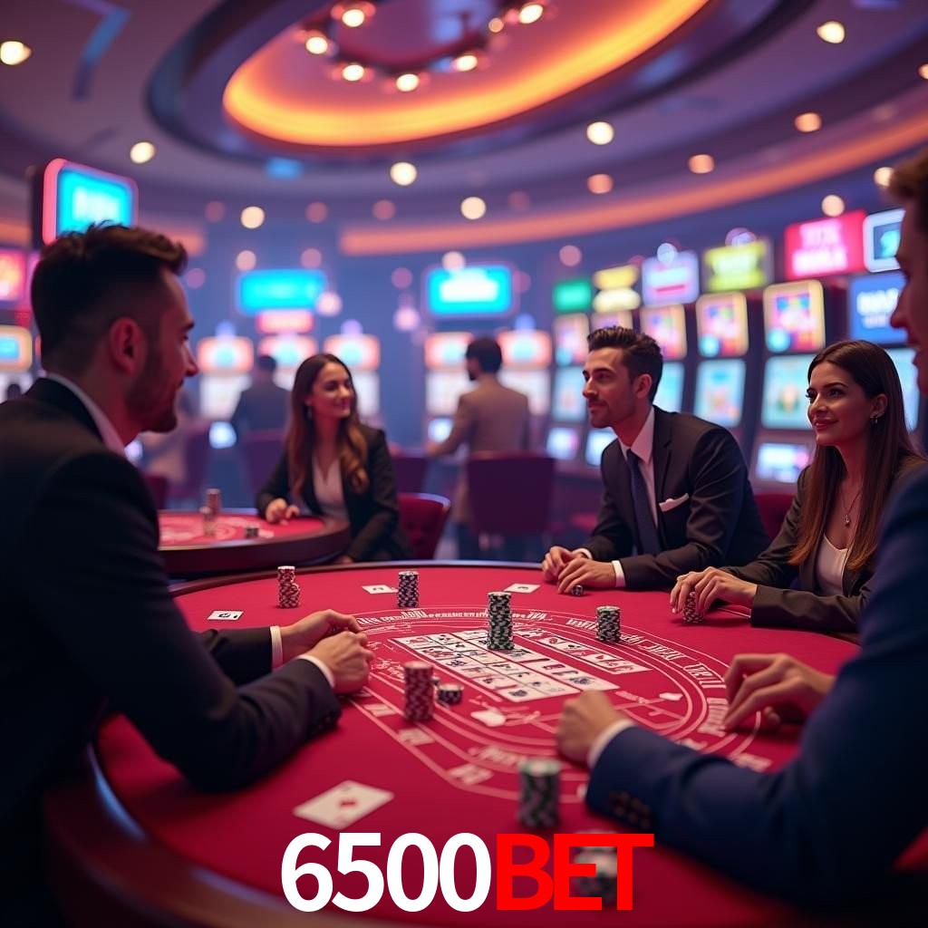 Mesa de Blackjack 6500Bet